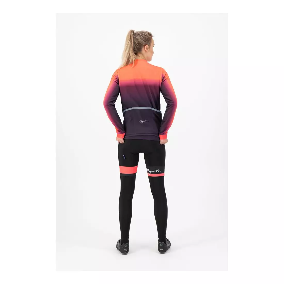 ROGELLI women's winter cycling jacket DREAM coral ROG351095