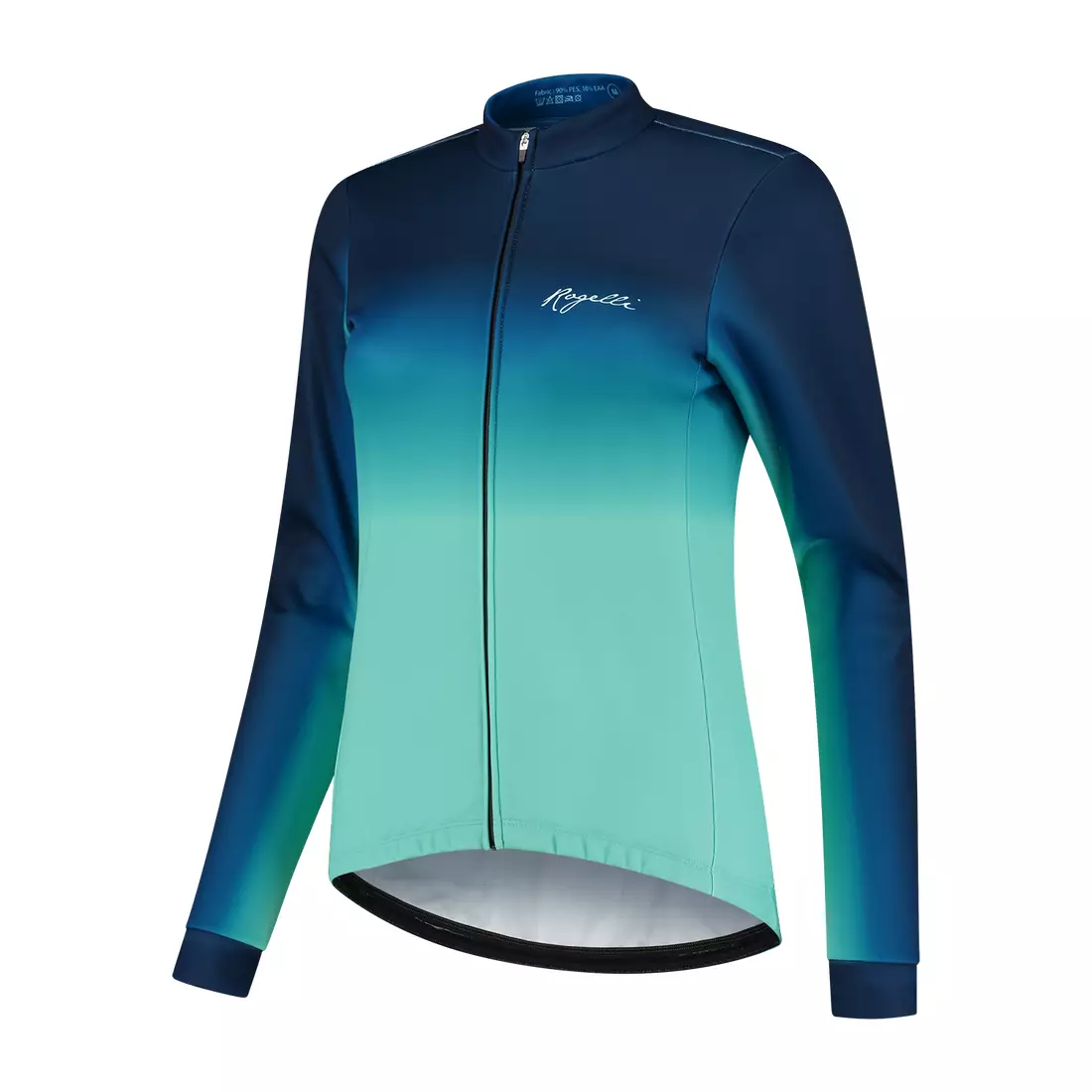 ROGELLI women's winter cycling jacket DREAM turquoise ROG351094