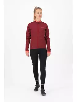 ROGELLI women's winter cycling jacket ESSENTIAL Bordeaux/Coral ROG351098