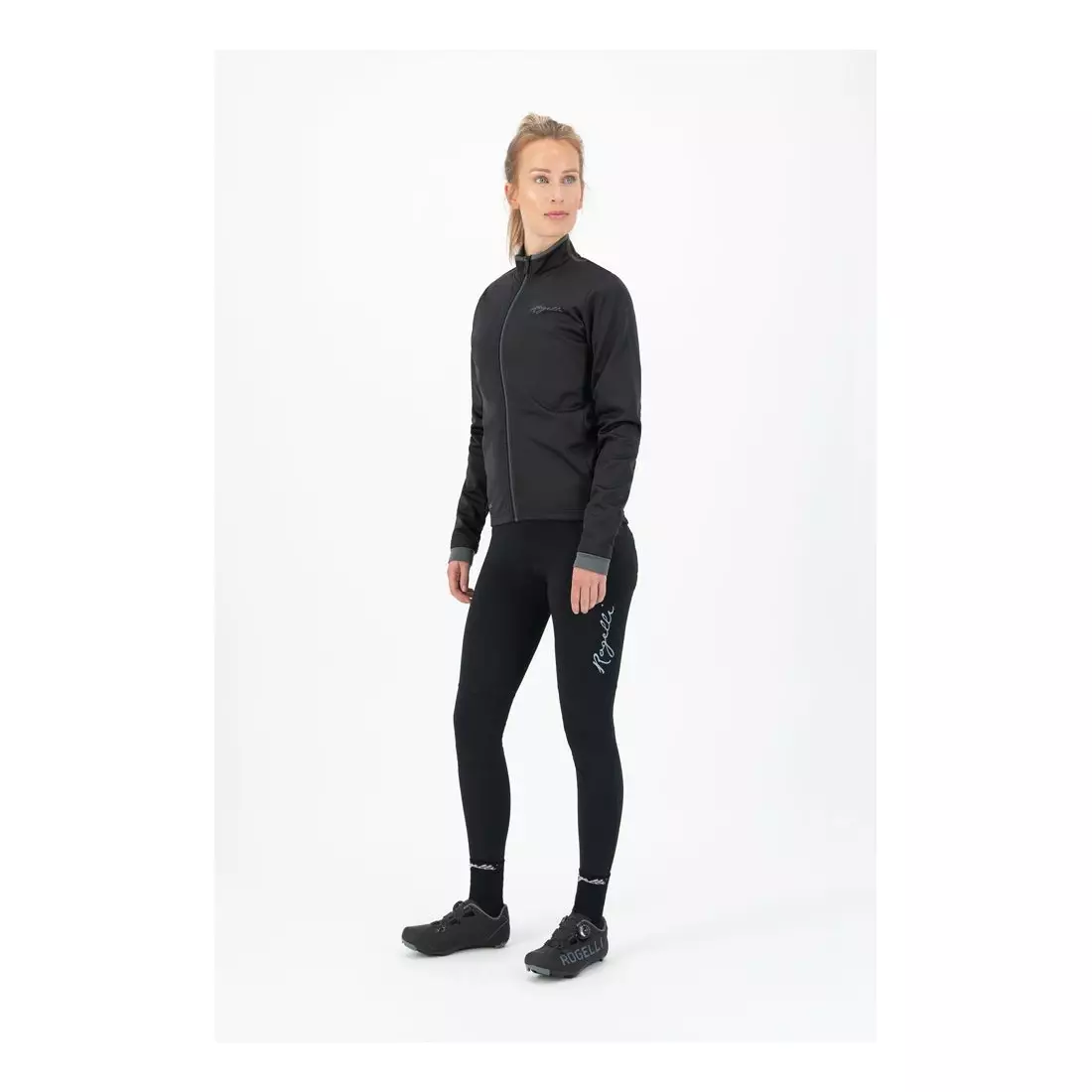 ROGELLI women's winter cycling jacket ESSENTIAL black ROG351096