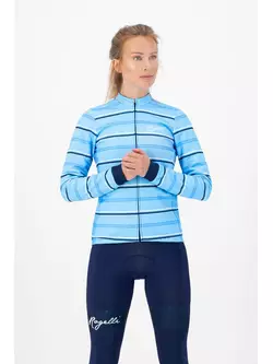 ROGELLI women's winter cycling jacket STRIPE blue ROG351087