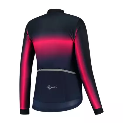 ROGELLI women's winter cycling jacket DREAM pink/navy blue ROG351093