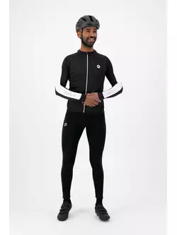 Rogelli Men's cycling jersey, long sleeves EXPLORE, black, ROG351000