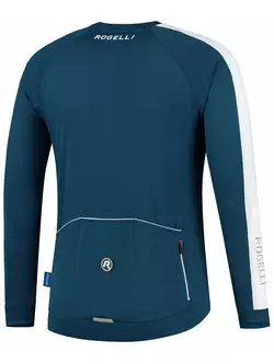 Rogelli Men's cycling jersey, long sleeves EXPLORE, blue, ROG351001
