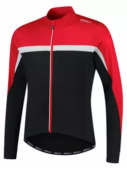 Rogelli Men's insulated cycling sweatshirt COURSE, Red, ROG351005