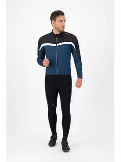 Rogelli Men's insulated cycling sweatshirt COURSE, blue, ROG351006