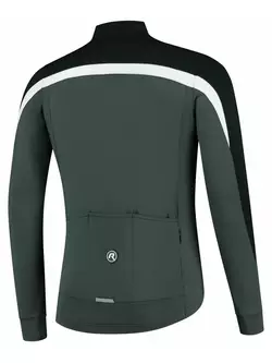 Rogelli Men's insulated cycling sweatshirt COURSE, grey, ROG351007
