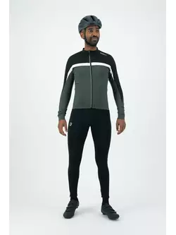 Rogelli Men's insulated cycling sweatshirt COURSE, grey, ROG351007