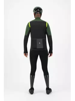 Rogelli Men's lightweight cycling jacket, softshell INFINITE, green, ROG351048