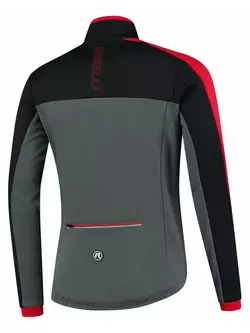 Rogelli Men's winter cycling jacket FREEZE, Red, ROG351022