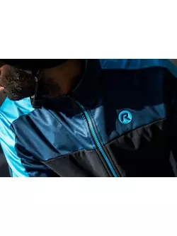 Rogelli Men's winter cycling jacket FREEZE, blue, ROG351021