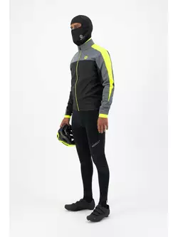 Rogelli Men's winter cycling jacket FREEZE, fluo, ROG351020