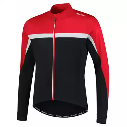 Rogelli Insulated cycling sweatshirt COURSE, Red, ROG351005