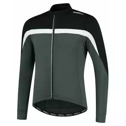 Rogelli Insulated cycling sweatshirt COURSE, grey, ROG351007