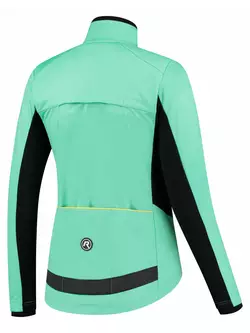 Rogelli Women's cycling jacket, Softshell BARRIER, Turquoise, ROG351090