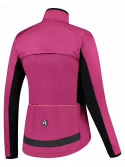 Rogelli Women's cycling jacket, Softshell BARRIER, pink, ROG351092