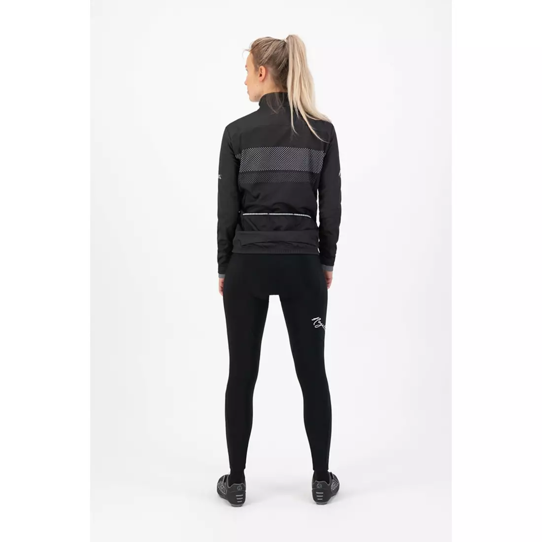 Rogelli Women's cycling jacket, Ultralight PURPOSE, black, ROG351083
