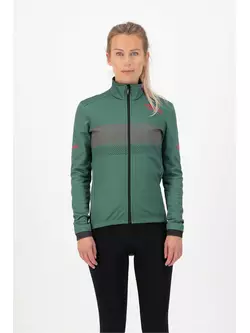 Rogelli Women's cycling jacket, Ultralight  PURPOSE, green, ROG351084