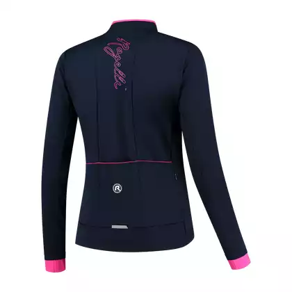 ROGELLI women's winter cycling jacket ESSENTIAL navy blue ROG351097