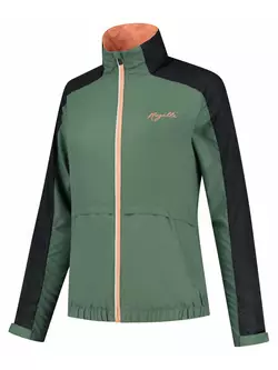 Rogelli women's running jacket SNAKE, Khaki, ROG351111