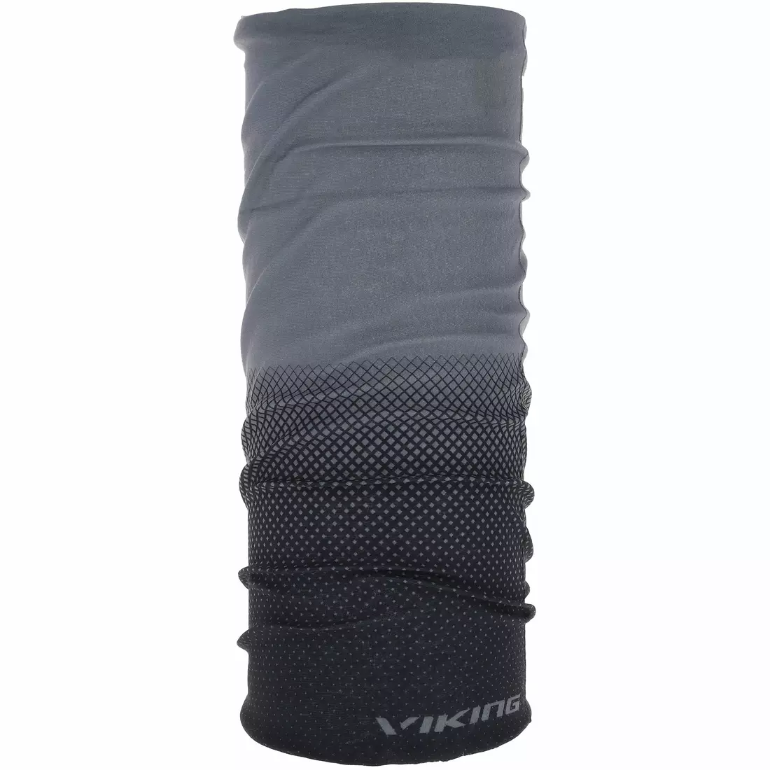 VIKING multifunctional bandana 7552 REGULAR black/grey 410/23/7552/08