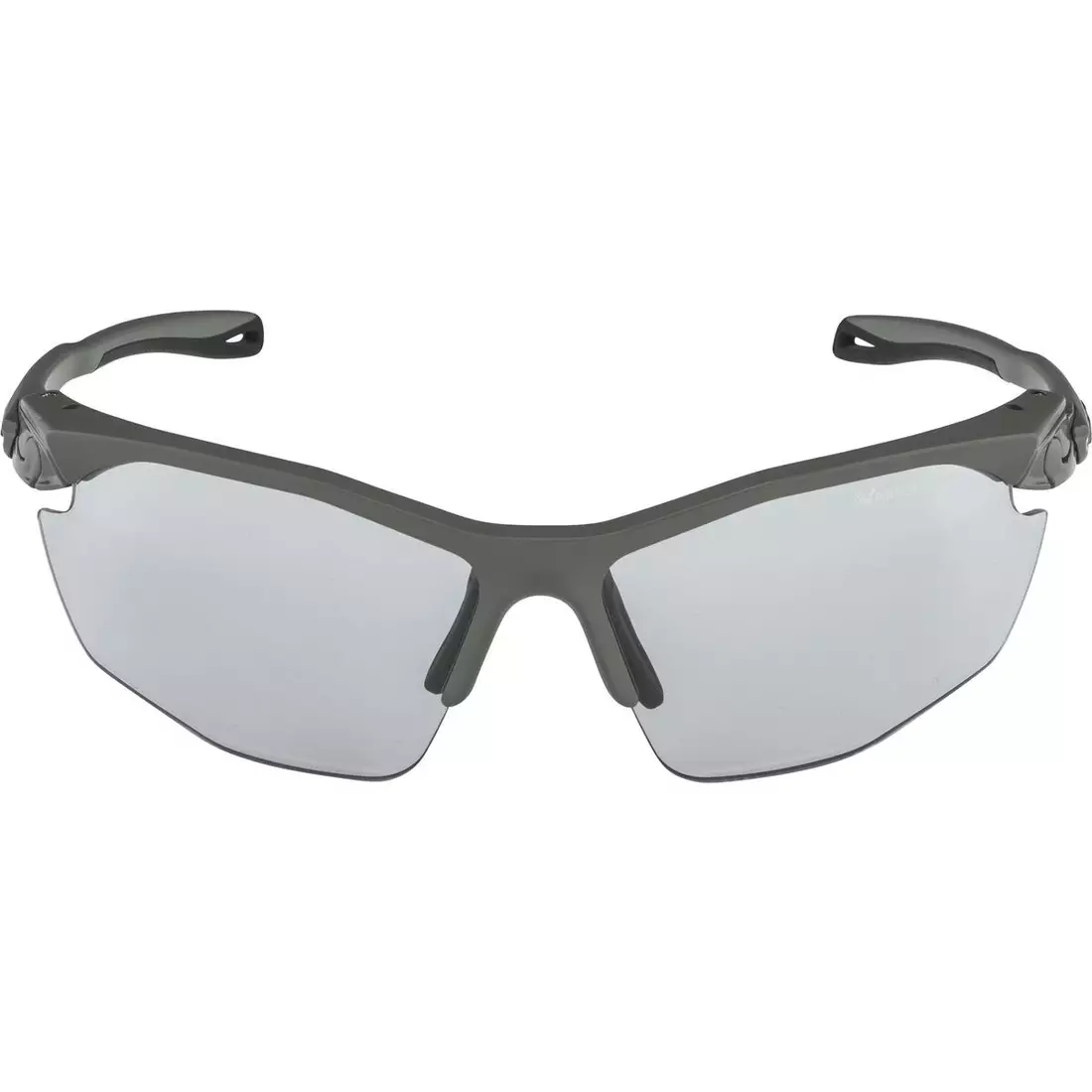 ALPINA TWIST FIVE HR V Photochromic sports glasses MOON-GREY MATT MIRROR BLACK 
