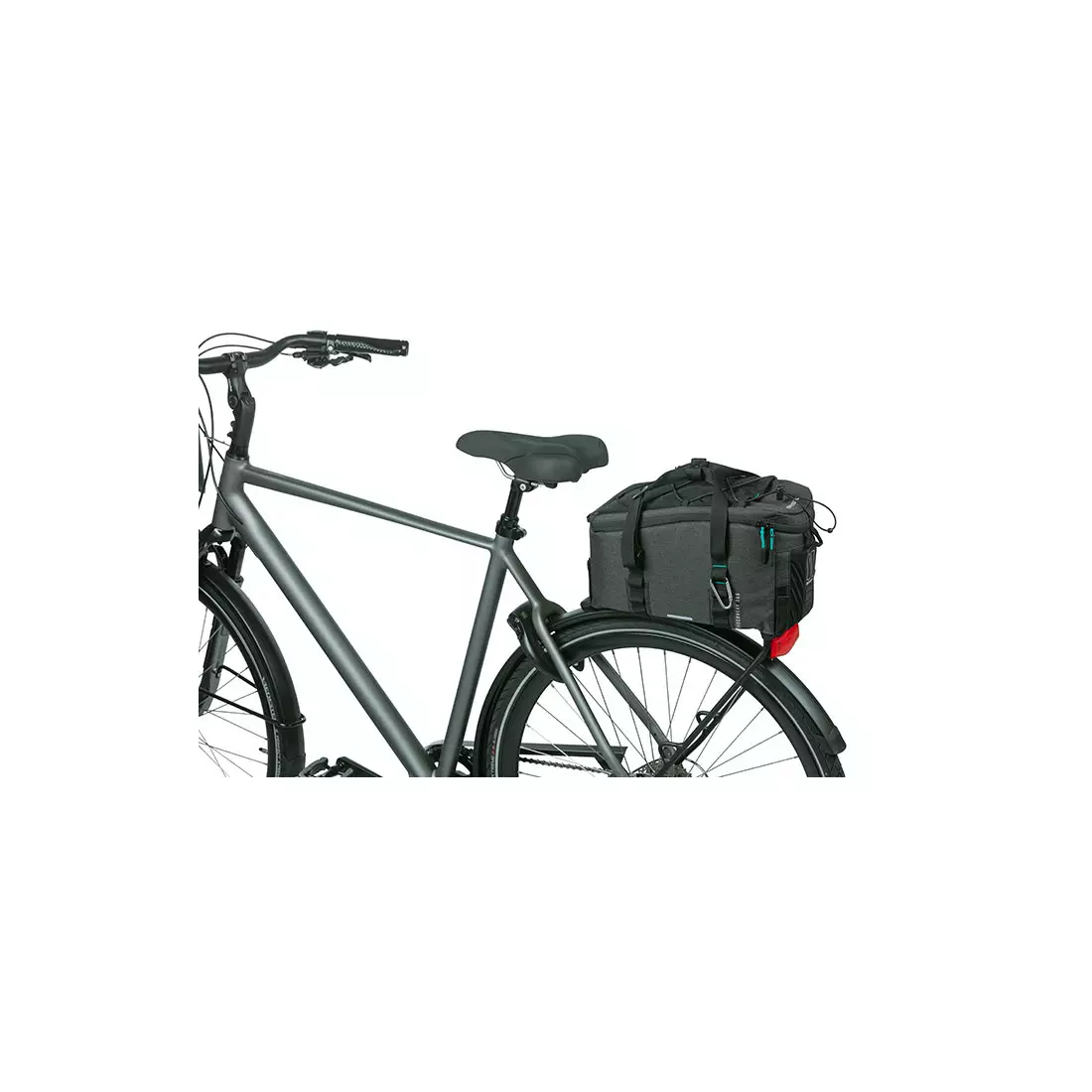 BASIL Bicycle pannier DISCOVERY 365D TORBA TRUNKBAG, 9L, Gray 18286