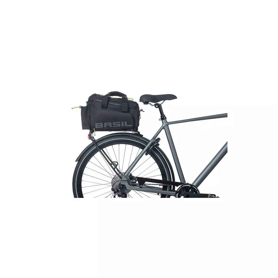BASIL Bicycle pannier, for the trunk TRUNKBAG XL Pro, 9-36L, black lime 18295