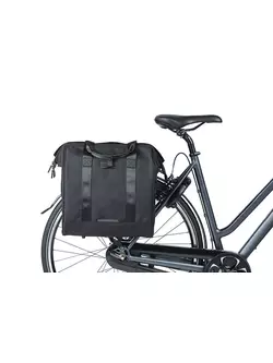 BASIL City bicycle bag - single CITY GRAND SHOPPER, black 18246