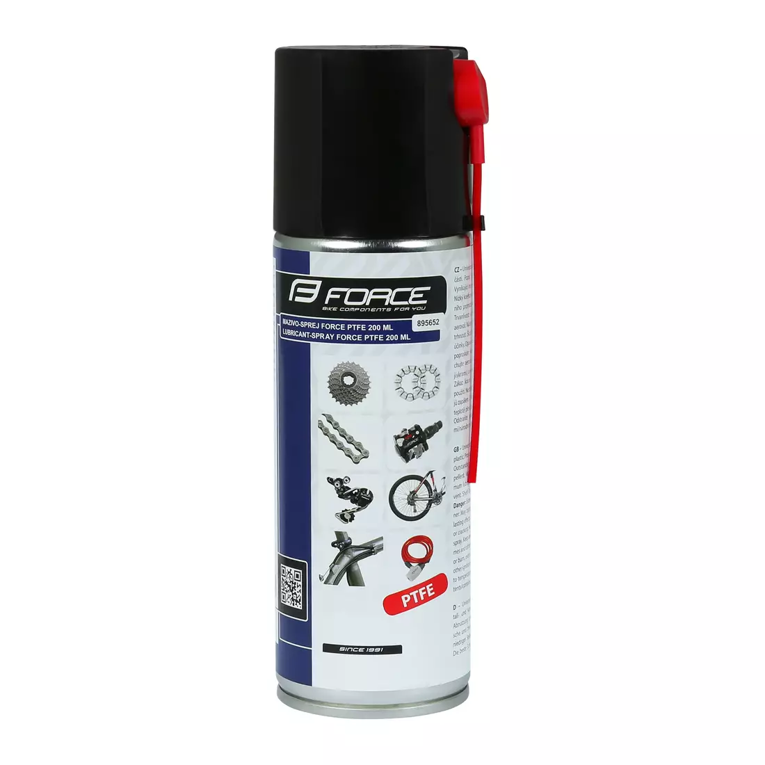 FORCE Bicycle grease PTFE, SPRAY 200ml 895652