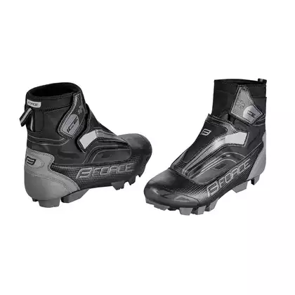 FORCE Cycling shoes, winter ICE21 MTB, black 9404239