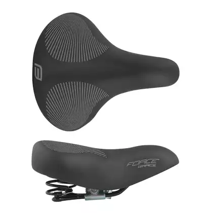 FORCE bicycle saddle GRACE LADY with springs, 20049