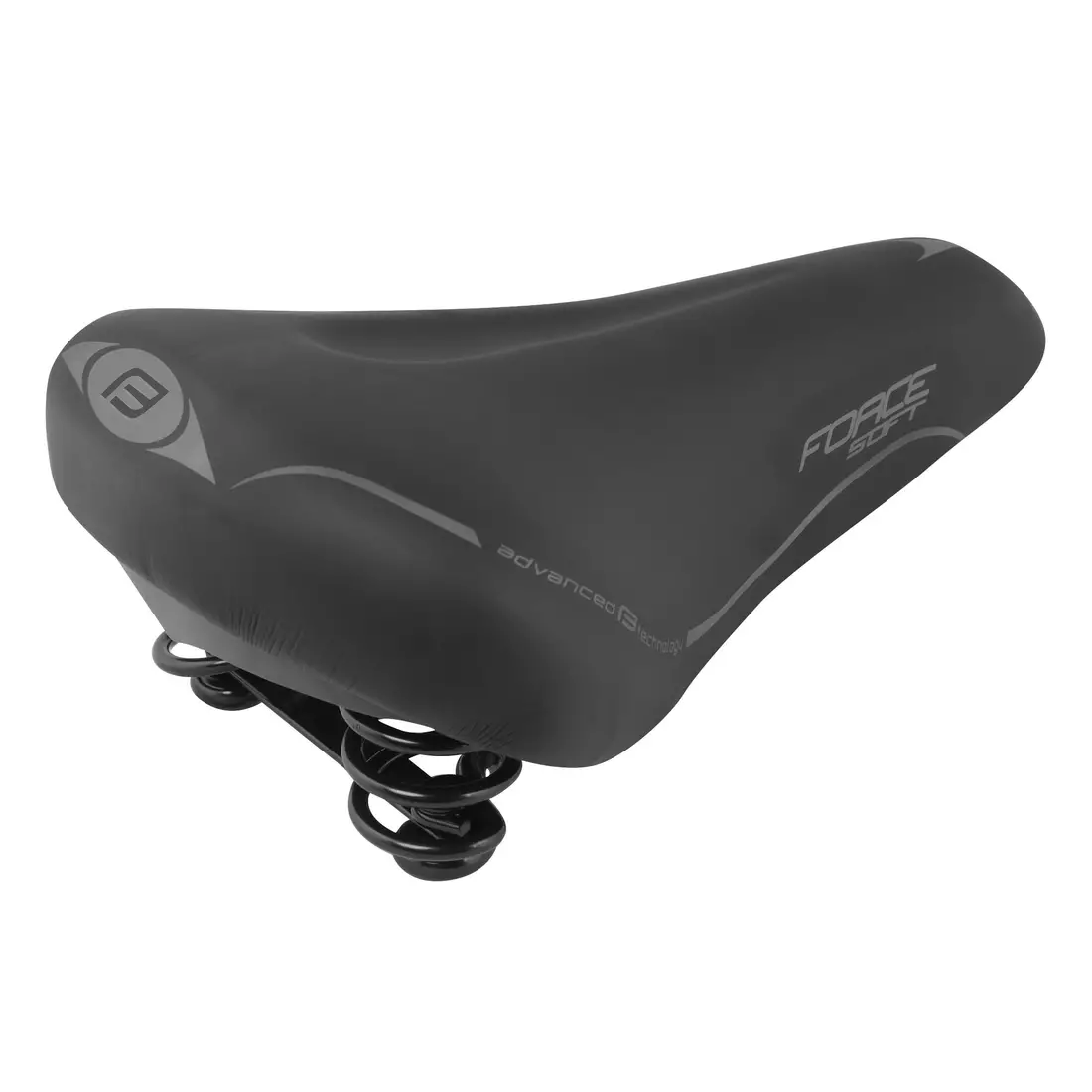 FORCE Women's bicycle seat LADY black 20010