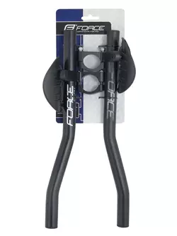 FORCE additional handlebar holders FLAT black 36006