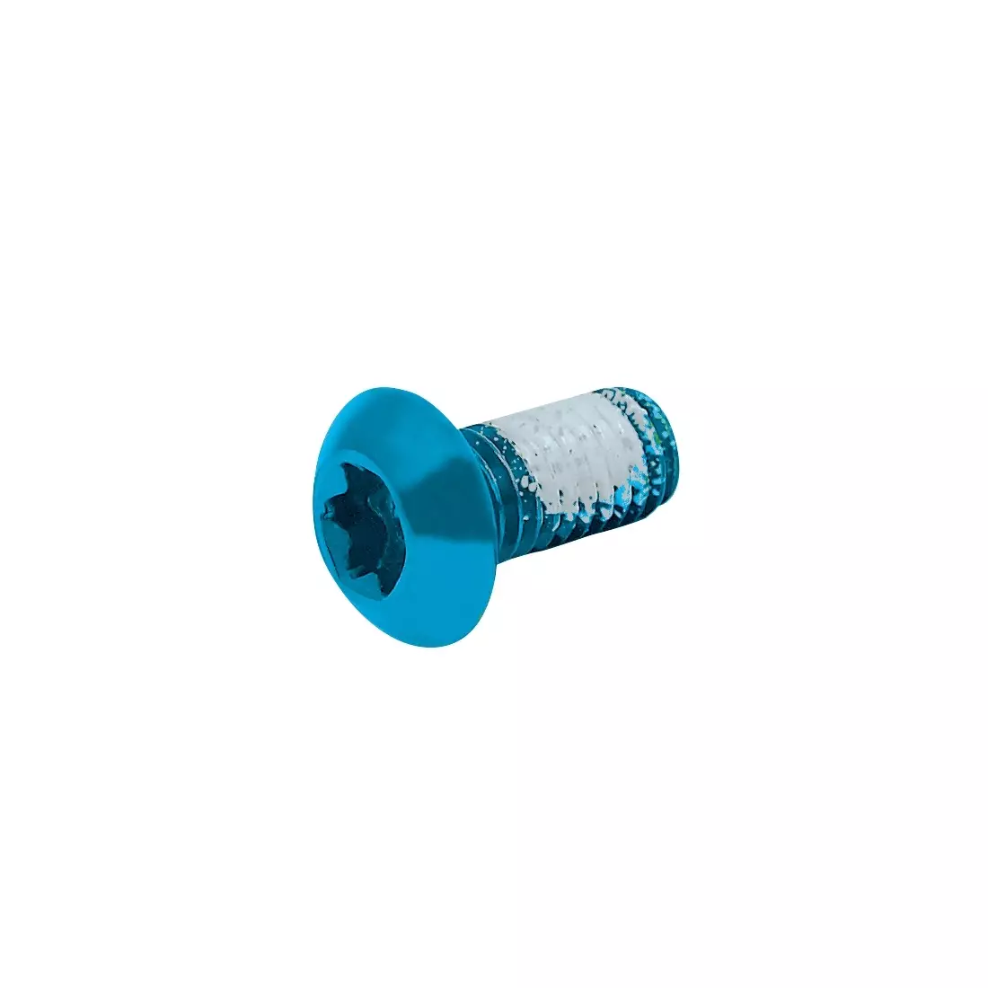 FORCE anodized screws TORX 25 12 pcs, blue 424345