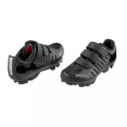 FORCE cycling shoes MTB TEMPO, black 36 9405636