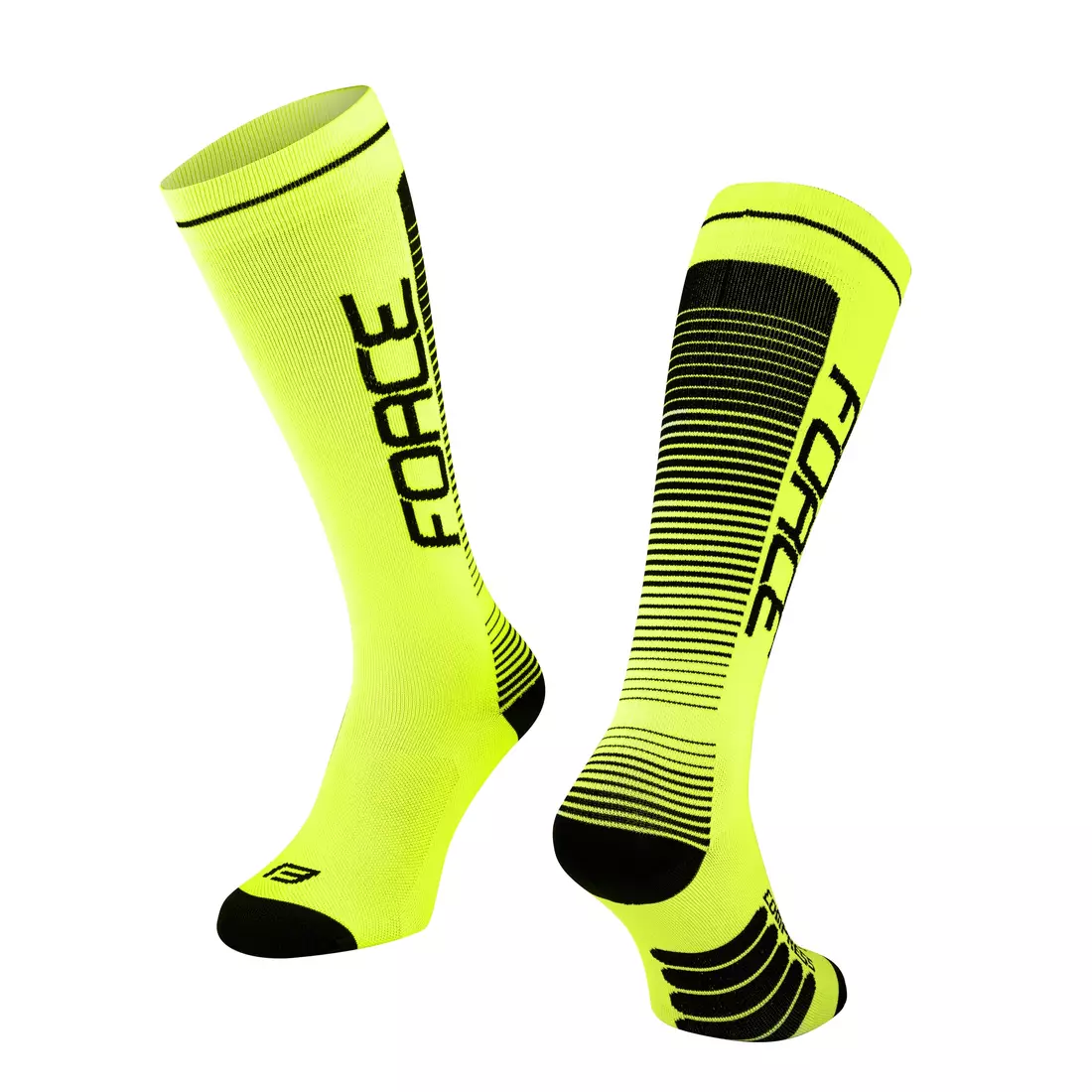 FORCE compression socks COMPRESS fluo 9011901