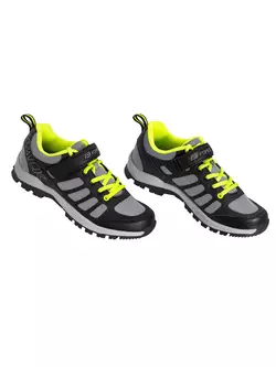 FORCE cycling / hiking shoes WALK fluo grey 9403742