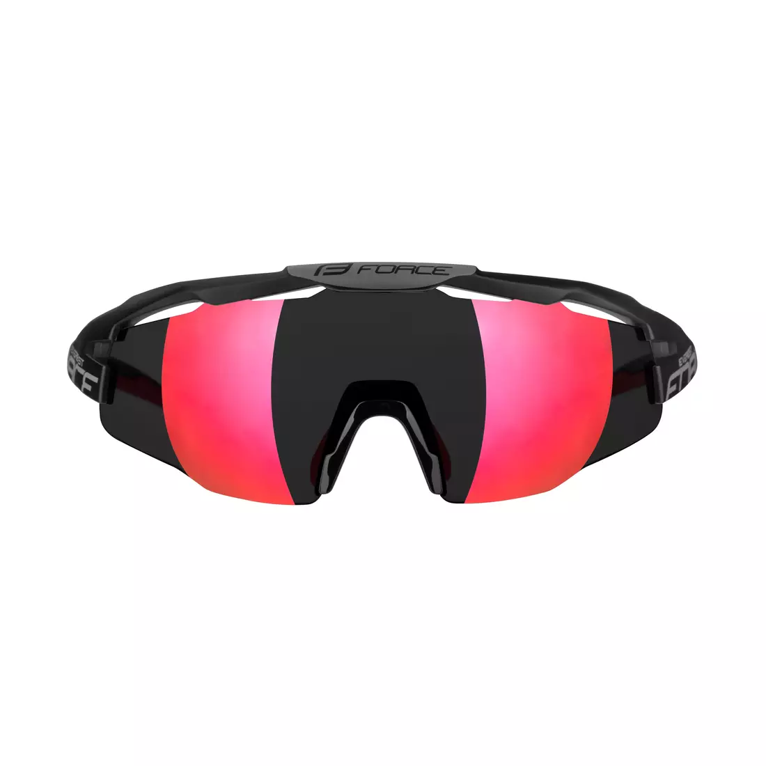 FORCE cycling / sports glasses EVEREST, black mat, 9109202