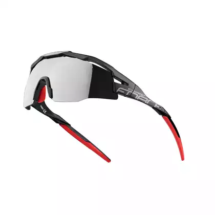 FORCE cycling / sports glasses EVEREST, black mat, 9109201