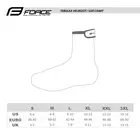 FORCE shoe protectors PU DRY ROAD fluo 905992
