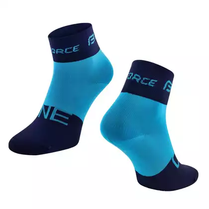 FORCE cycling socks ONE, blue 900868