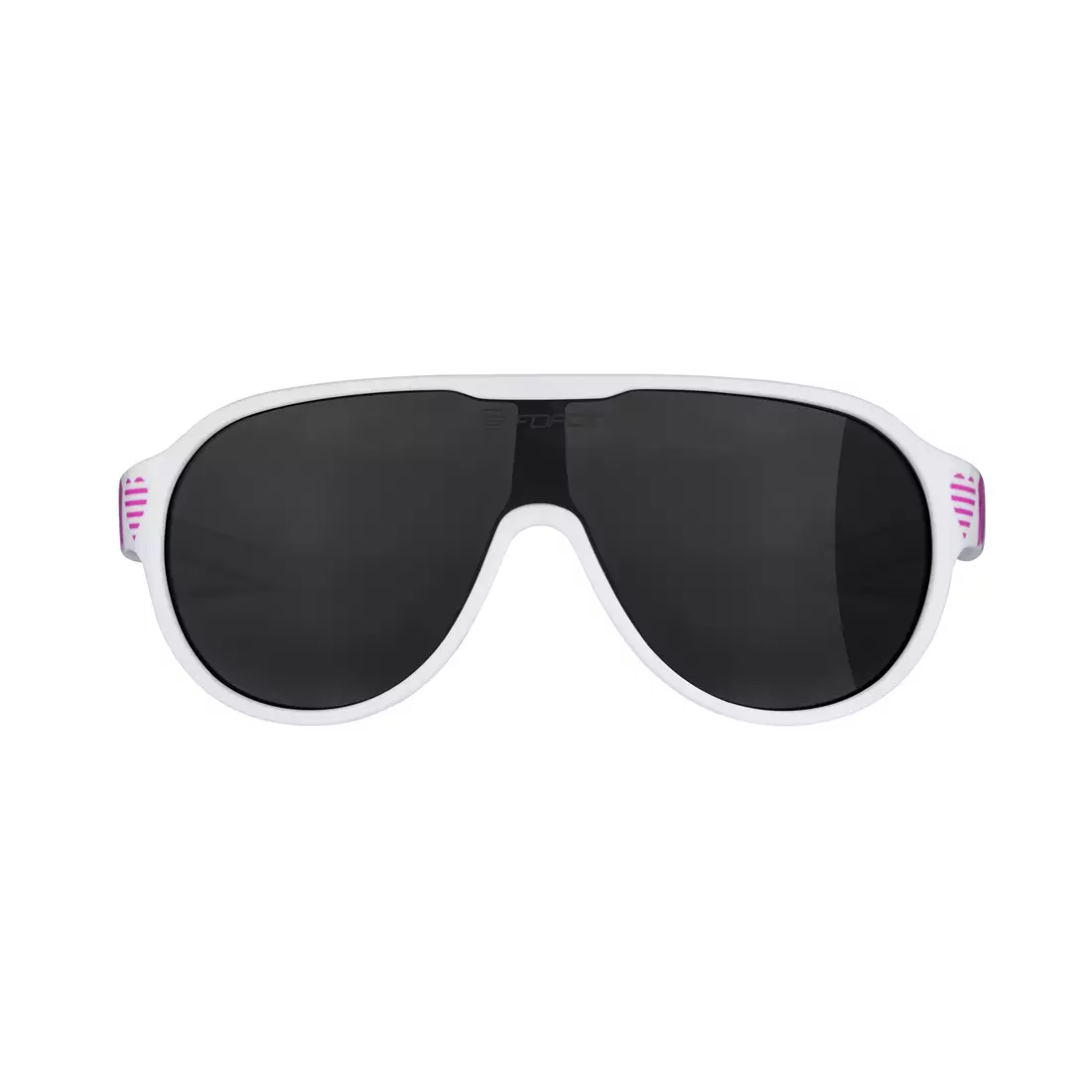 FORCE women's / youth glasses, ROSIE sunglasses, white and pink, black lenses 90965