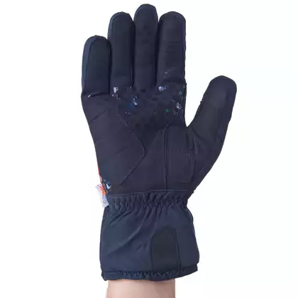 KAYMAQ GLW-002 winter bicycle gloves black-red