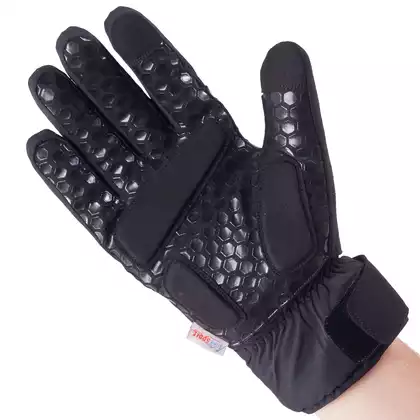 KAYMAQ winter bicycle gloves black GLW-003