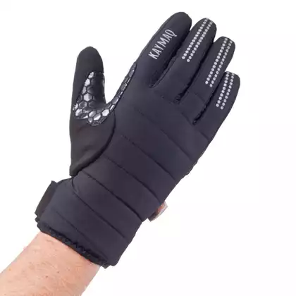KAYMAQ GLW-003 winter bicycle gloves black