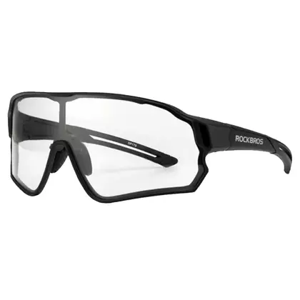 Rockbros 10139 bicycle / sports glasses with photochrome black