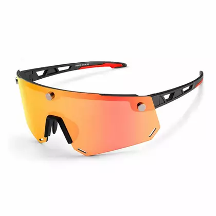 Rockbros SP213BK bicycle / sports glasses with polarized lens black 