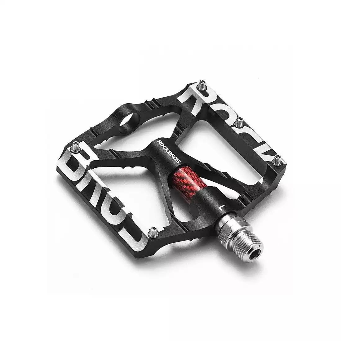 Rockbros aluminium platform pedals, black 37213071001