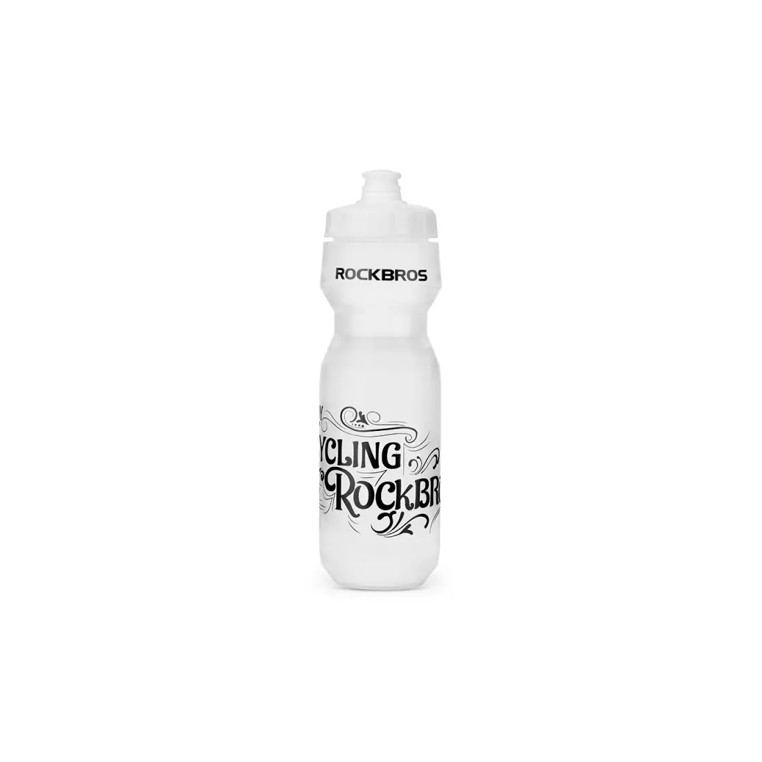 Rockbros bicycle water bottle, white 750ml DCBT69D